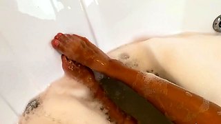 Foot Fetish Fun in the Hot Tub