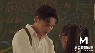 New Schoolgirl's Debut: Shy Asian Freshman Wen's First Day - Original Video