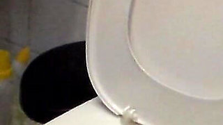 Jen Is Peeing in the Toilet