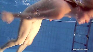 Nastya Decided To Do Erotics Underwater