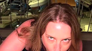 Swallowing His Cum in a Marina on the Amalfi Coast