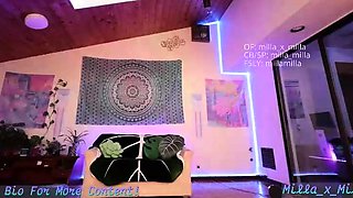 Amateur spex clad fetish babe sucks and rides dude