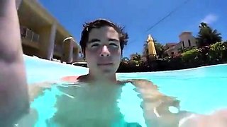 Public Pool Masturbation Caught on Tape