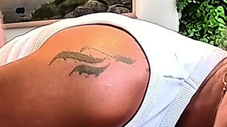 She Couldn’t Wait, We Fucked on the Table - Inked Brunette Latina Extreme Doggy Style Sex and Missionary in POV