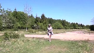 Lady Sonia - Out In The Car And Clips Outdoors