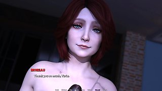 MILF Tit Fucks and Rides a Heavy Big Black Cock- Gameplay