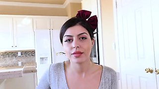 LICENSED TO BLOW - Audrey Charlize Natural Tits College
