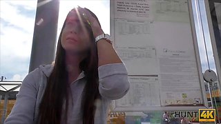 Slut Rides Strangers Phallus While Cuckold Watches This
