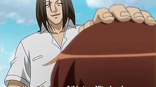 Slutty student seduce her groupmate for a sex but she didn't expect that headmaster will join for threesome...