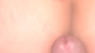 POV: I Fuck the Pantyhose Through the Hole and Cum Between Ass and Pantyhose