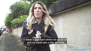 Promiscuous missy - brunette video - Public Agent