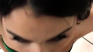Blowjob POV blowjob cumshot facial brunette pov