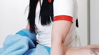 Exotic Northern Nurse Can't Stop Fucking Her Patient's Massive Cock