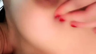Sexy teen ebony solo toy masturbation