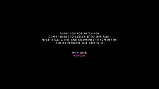 Sexy Step Mom helps step son cum quickly on her small tits