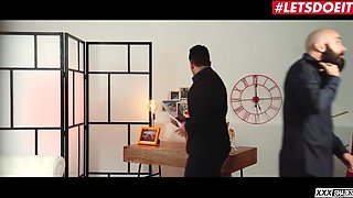 LETSDOEIT - Hot French Boss Lady Only Hires Big Cocks by XXX Shades: Porn