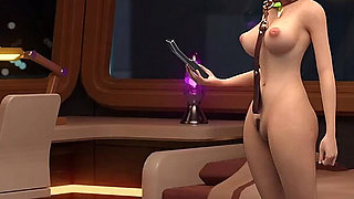 All Sex Scenes with T'ris - Space Journey X