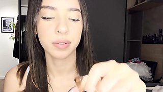 Drooling Teen Solo JOI Webcam Show