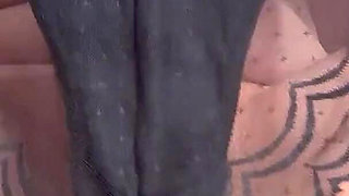 Soak Wet New Black Panties for the Dirty Pervert Andrew