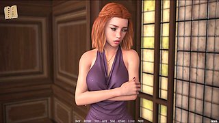 Naughty visual novel with erotic stories featuring hot blondes and curvy redheads