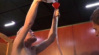 French amateur anal, Dap, fist, enema