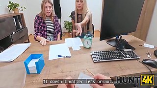 Sexy And Horny Lesbian Zlata Shine Decided To Fuck To Get A Job In Front Of Her Gf 17 Min