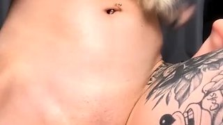 Stacked brunette goes solo toys and masturbation