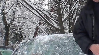 Naughty Teens Suck Cock and Tease in Kitchen