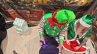 Naughty Elves on the Sex Toy Shelf Day 3