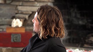 Olivia Ryder Blonde Blowjob Brunette Car Handjob