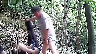 Outdoor Step father fucking