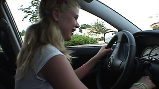 Little Summer Fingering at the Car