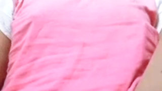 Sange's neighbor's wife shows off her natural big