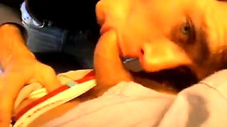 Outdoor Fun: Blowjob and Cum Swallow