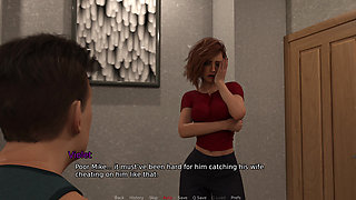 New Neighborhood 7 Teasing the Old Pervert Next Door by Pounding My Wife in Front of the Window