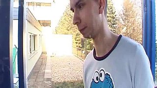 Blondy With Stockings Prefers Big Cock In Ass After Blowjob