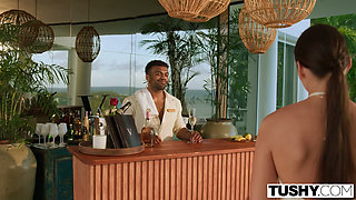 TUSHY All Natural Beauties Sirena Milano And Poly Yangs Get Anal Fucked In Hotel Room