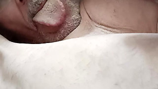 I finger my ass and cum on it