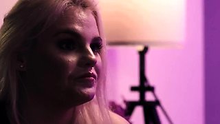 Gorgeous brunette babe fucked hardcore in the bathroom