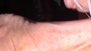 Stepmother Ann Lets Him Cum on Her Sexy Feet