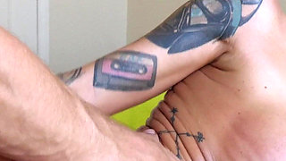 Perfect Ten Swimsuit Model Fucks Gigantic Cock