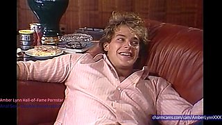 Amber Lynn in stockings banged  cummed