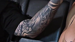 Mature Colombian Blonde Monique Fuentes, Fucks Her Driver in the Car - Brian Evansx