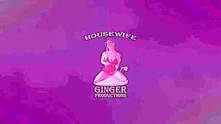 Horny Blonde MILF Ginger Fucked Hard with Black Dildo - POV Blowjob & Orgasm