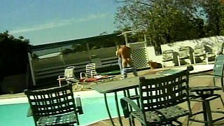 Perfect Blonde Babe Eats Cum After Hot Outdoor Fuck