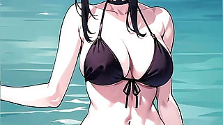 Ai generated Girls Nami , Robin,Yor Forger, Orihime Compilation