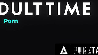 Lovely teen blonde gets fucked in both her tight holes bybher naughty stebrothers and filled with cum