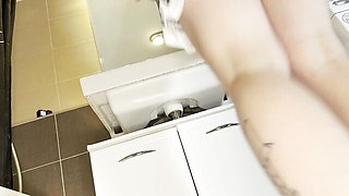 Superb Petite Blonde's blonde scene