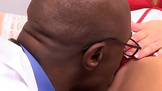 Shyla Stylez captivates with wild, dark doctor passionate heat