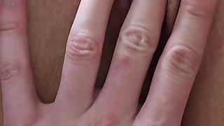 One Orgasm Isn't Enough! Eating and Fingering Her Pussy to Double Orgasm